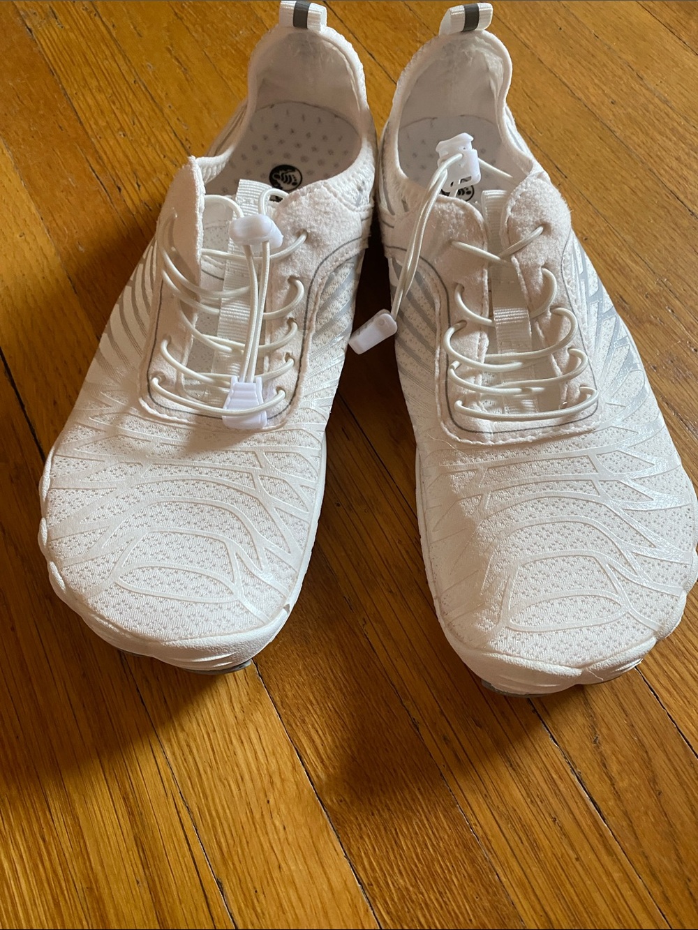 Women's Slip-On Athletic Sneakers in White